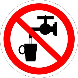 Р05 Запрещается использовать в качестве питьевой воды